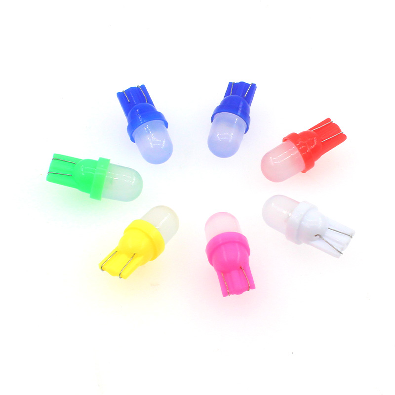 10 pièces T10 5W5 baïonnette 1SMD LED Pinball Machine ampoule lampe Non fantôme Anti scintillement DC6V blanc jaune ambre rouge rose