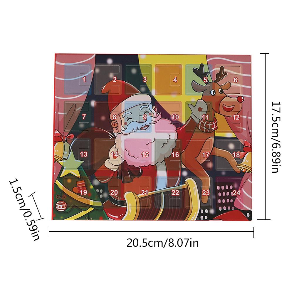 DIY Christmas Advent Calendar For Kids Jewelry Advent Calendars Charm Bracelets Necklace Christmas Children Box
