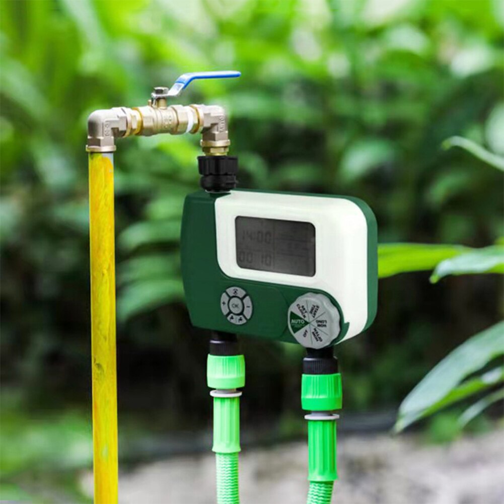 Dual Interface Watering Timer Digitale Display Kraan Sprinkler Controller