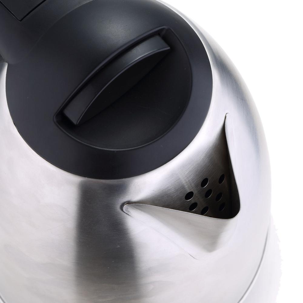 Hervidor de agua para infusiones y té de acero inoxidable con capacidad de 1,8 litros SWISS HOME