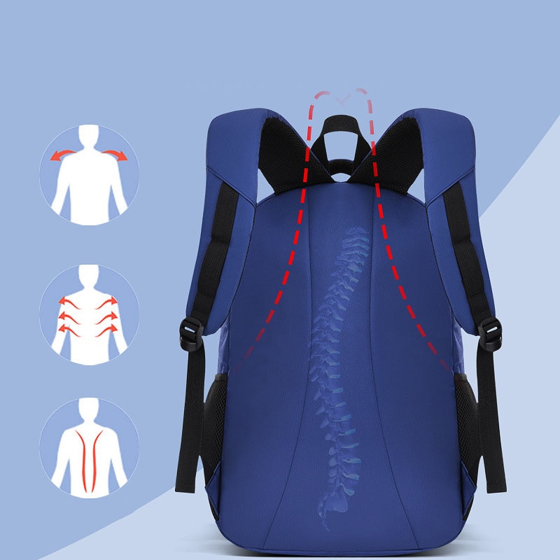 Sac à dos d&#39;école imperméable pour enfants, sac d&#39;école minimaliste pour garçons