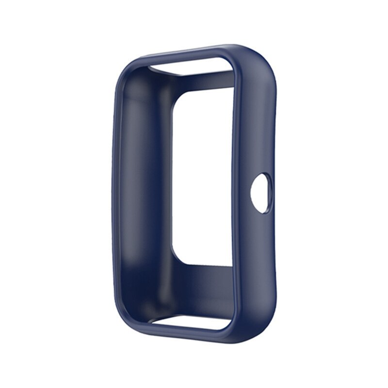Miękki futerał ochronny do zegarka Huawei Fit Mini Smart Watchband ochraniacz ekranu do zegarka Huawei Fit odporny na wstrząsy futerał na zderzak: Dark Blue / For Watch Fit Mini