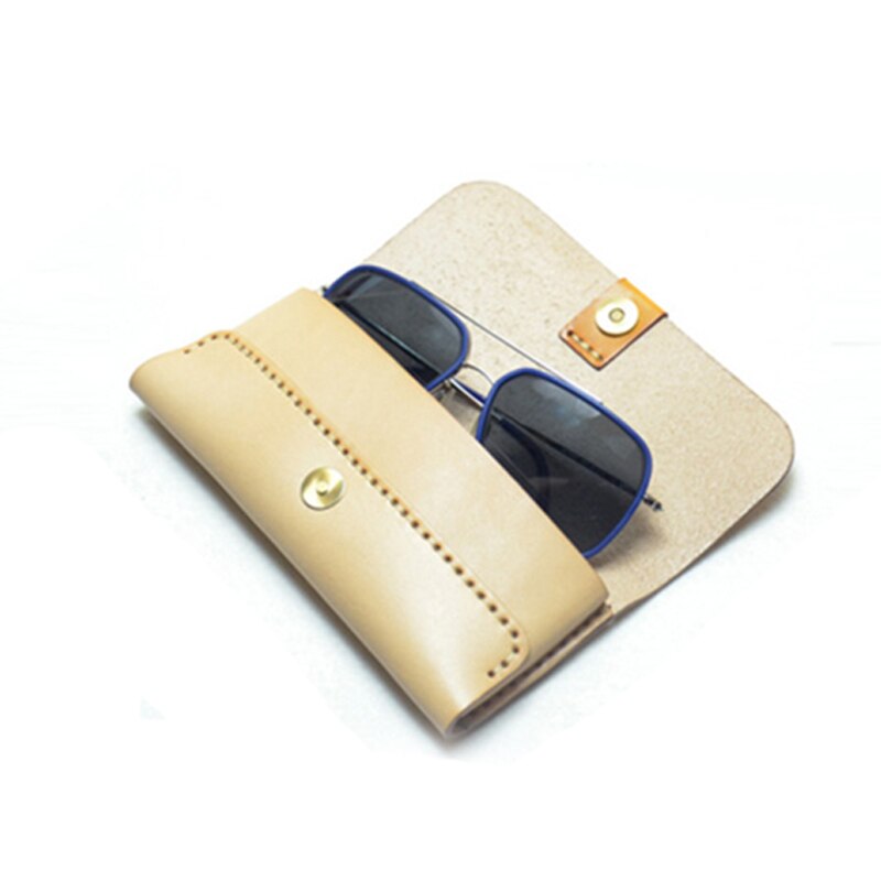 1 set of acrylic template glasses case sunglasses case leather craft DIY mold sewing pattern 16cm * 7cm