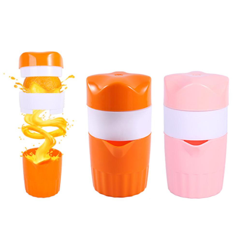 Portable Manual Citrus Juicer Cup for Orange Lemon Fruit Squeezer 300ML Orange Juice Cup Child Outdoor Potable Juicer Machine