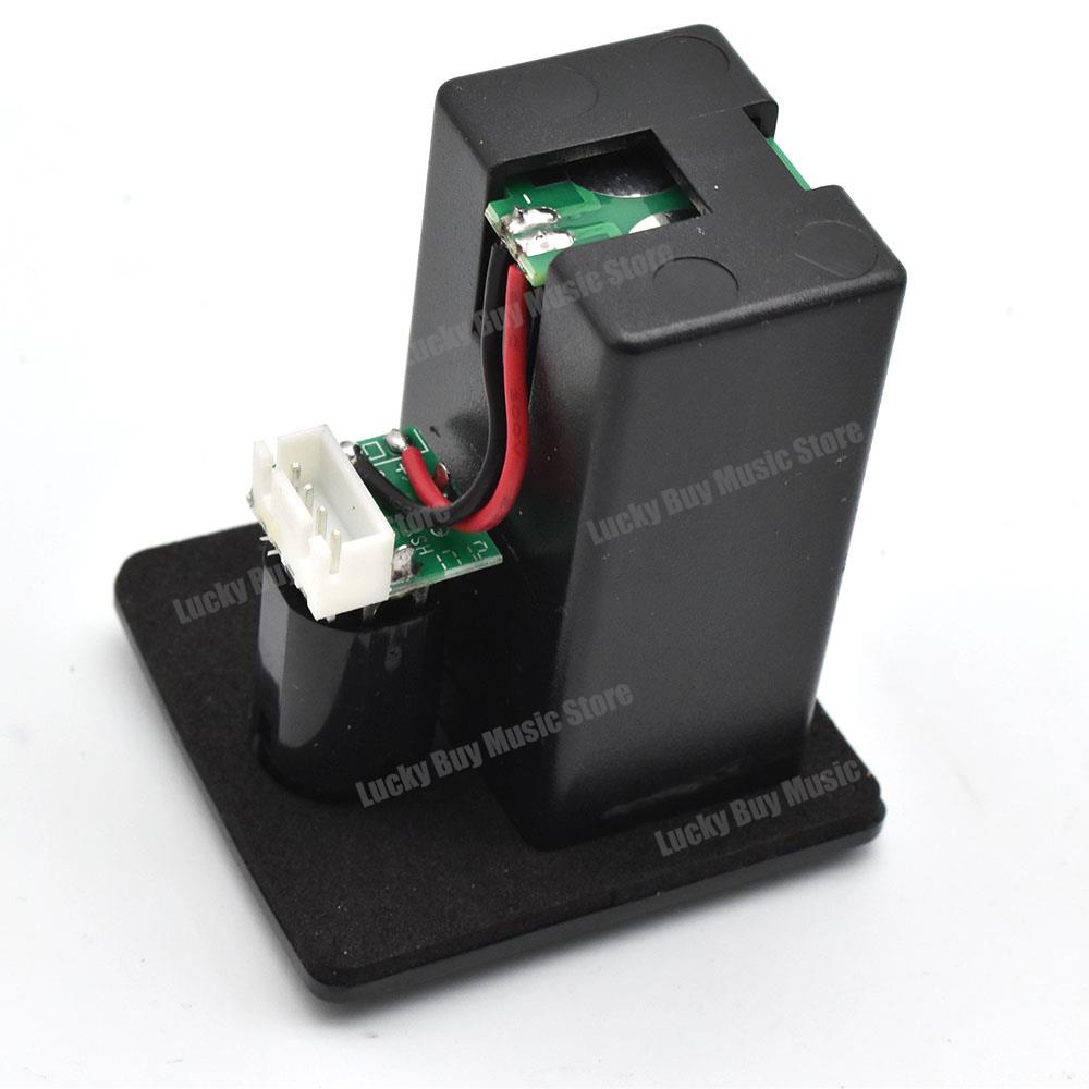 Gitaar Pick-Up 3 Bands Akoestische Gitaar Preamp Eq Tuner Piëzo Voor Akoestische Gitaar