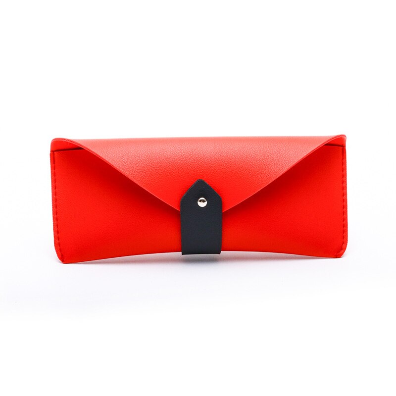 Iboode pu læder brille etui cover solbriller læsebrille holder briller solid opbevaringsboks pose brillebeskytter: B