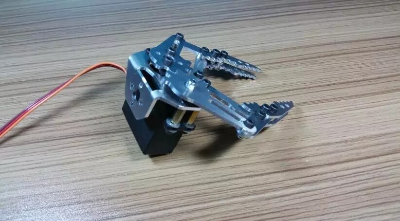Arm Houder Aluminium Grijper Hand Metalen Robot Klauw Met MG996r Servo Voor Arduino Diy Project Stem Speelgoed Delen