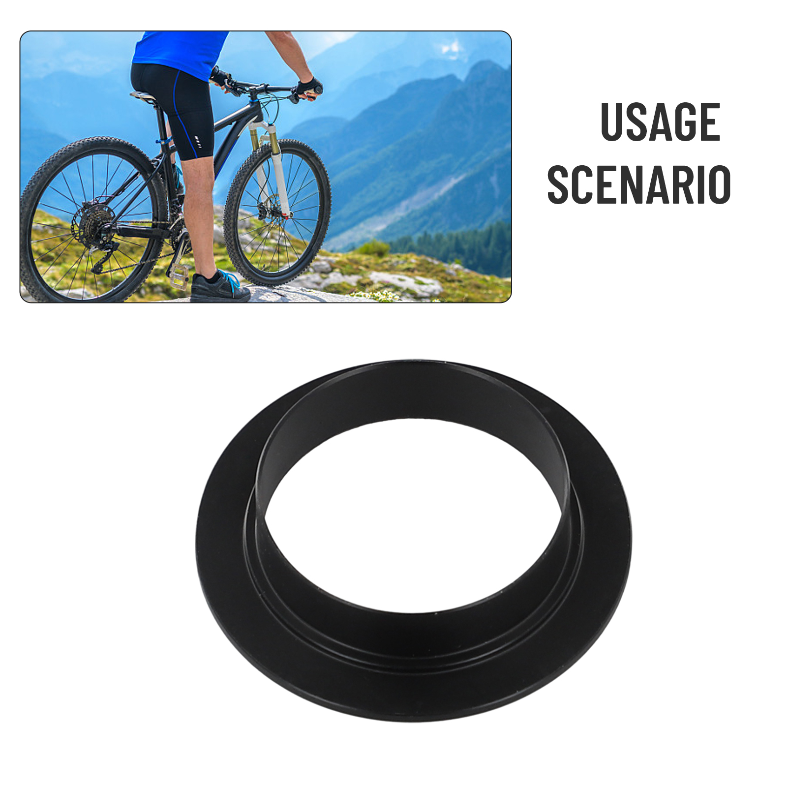 1pc Fahrrad Tretlager Adapter Fahrrad Seite Abdeckung Patcher Für DUB Für BSA BB Fahrrad Tretlager Adapter Zubehör