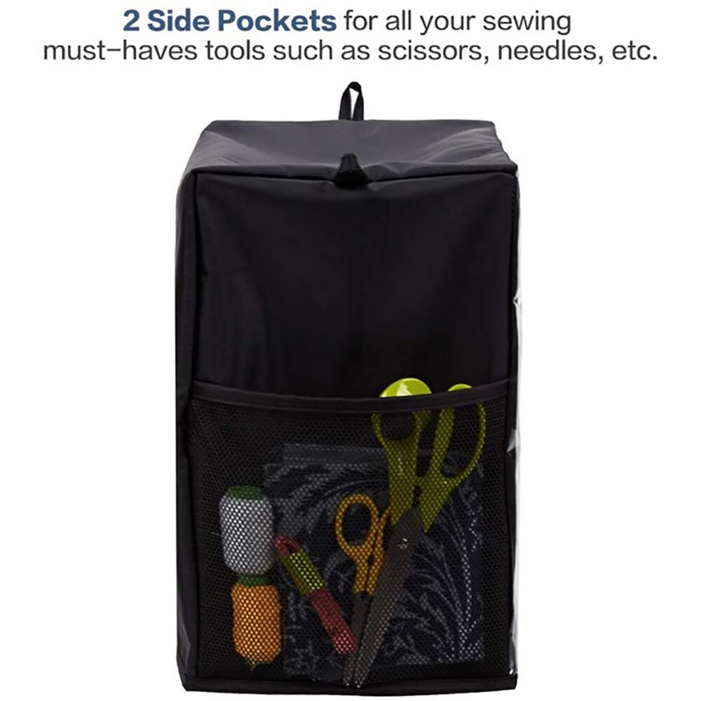 Unisex Nähmaschine Tasche Große Kapazität Reise Tragbare Lagerung Multifunktions Werkzeuge Handtaschen PVC Staub Abdeckung Handwerk Container