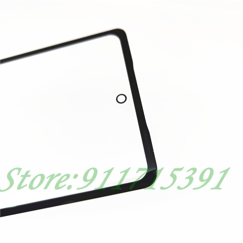 Outer Screen Met Oca Voor Samsung Galaxy Z Vouw 2 W21 5G F916 Front Touch Panel Lcd-scherm Out glass Cover Lens Reparatie Onderdelen