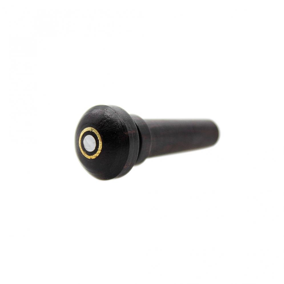 3/4 4/4 Violine Endpin Universal- Ebenholz Violine Endpin Inlay Hülse Holz Violine Tragbare Teile & Zubehör