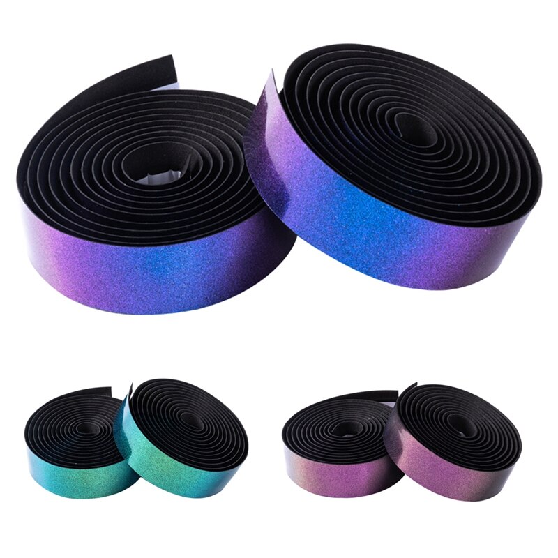 Cinta reflectante para manillar de bicicleta, cinta antideslizante de alta viscosidad para bicicleta de montaña o carretera