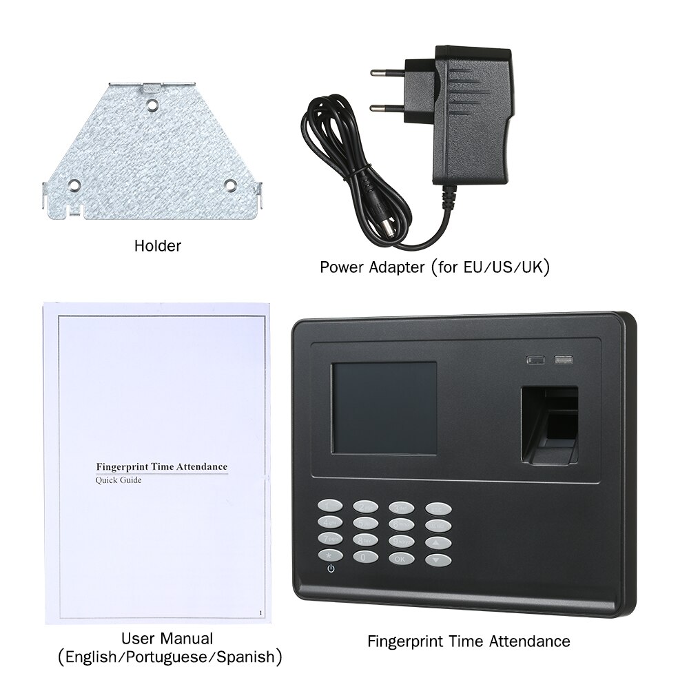 Fingerprint Attendance Machine Intelligent Biometric Fingerprint Time Attendance Machine Time Clock Recorder Device Employee