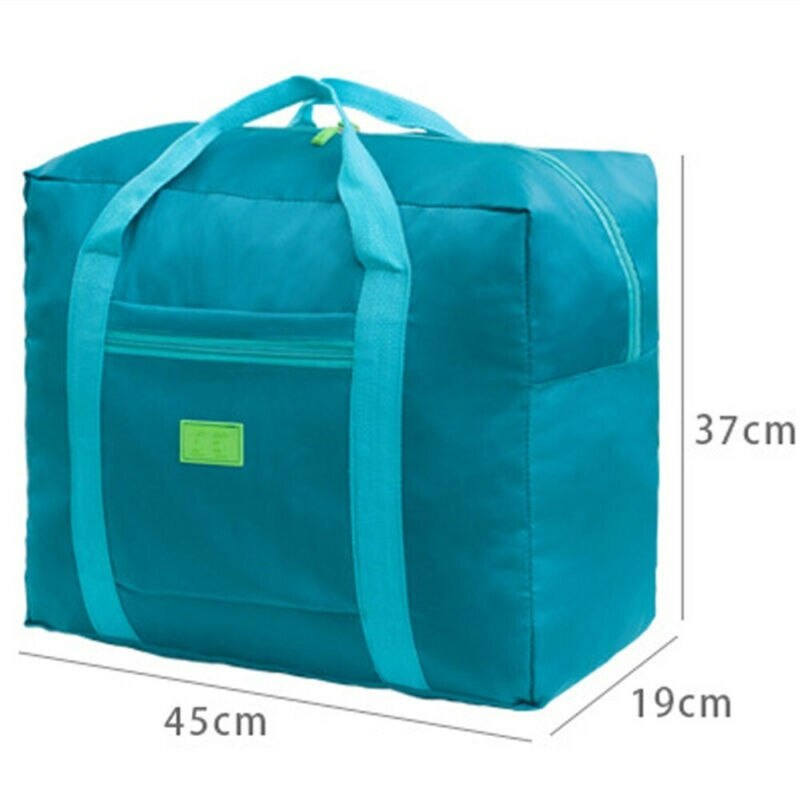 Foldable Waterproof Travel Luggage Bag Sport Duffle Holdall Handbag Flight Bag Clothes Storage Organizer Carry On Duffle Bag