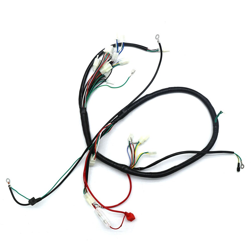 wiring harness Wire Loom Coil Harness Assembly For GY6 125CC 150CC ATV Quad Bike Go Kart