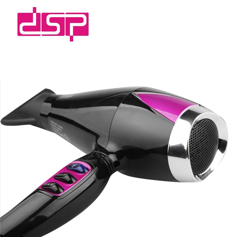 Secador de pelo DSP motor AC 2300W, secador de salón de aire frío , secador de pelo súper Turbo, accesorios de estilismo para vivienda