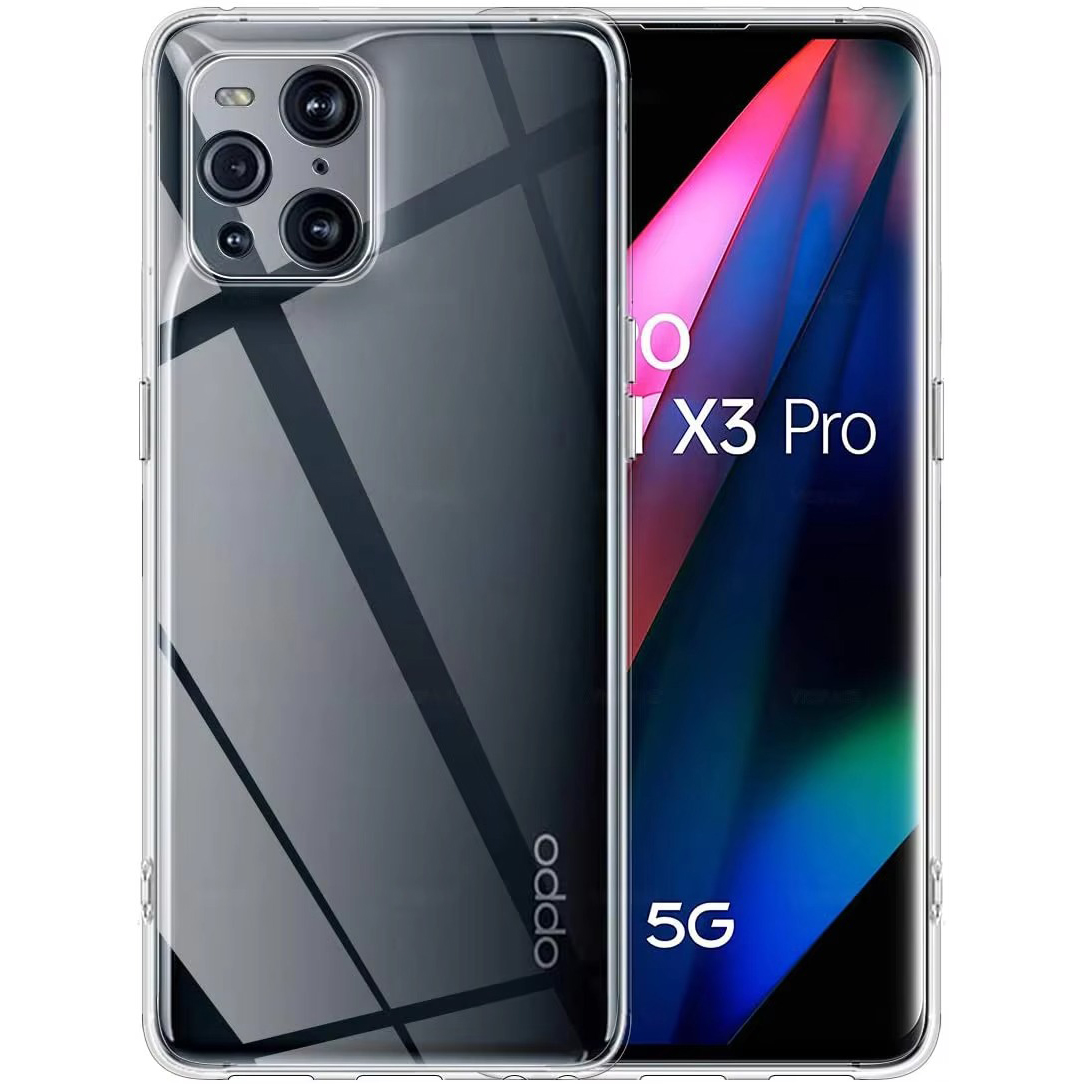 Accezz Coque Clear pour Oppo Find X5 5G - Transparent Accezz Coque Clear pour Oppo Find X5 5G - Transparent