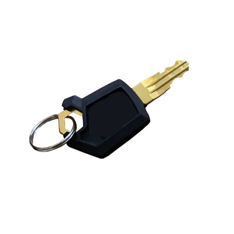 4PCS Black & Gold Heavy Equipment Ignition Loader Dozer Key For Caterpillar Metal & Plastic^
