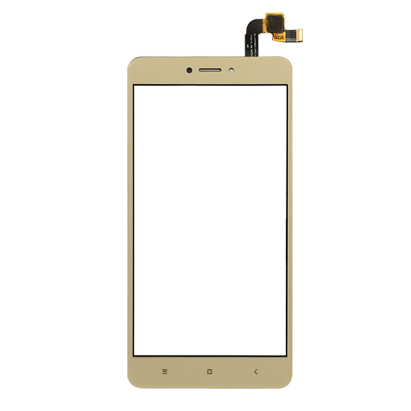 Nieuw Voor Xiaomi Redmi Note4 Note 4X Touch Screen Panel Digitizer Sensor Voor Redmi Note 4 Lcd Voor Glas Lens touchscreen Vervangen: Note 4X Gold