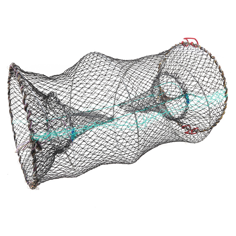 Opvouwbare Viskooi Net Krab Kooi Garnaal Visnetten Visgerei Bescherming Net Automatisch Voor Zee Riviergebruik: Default Title