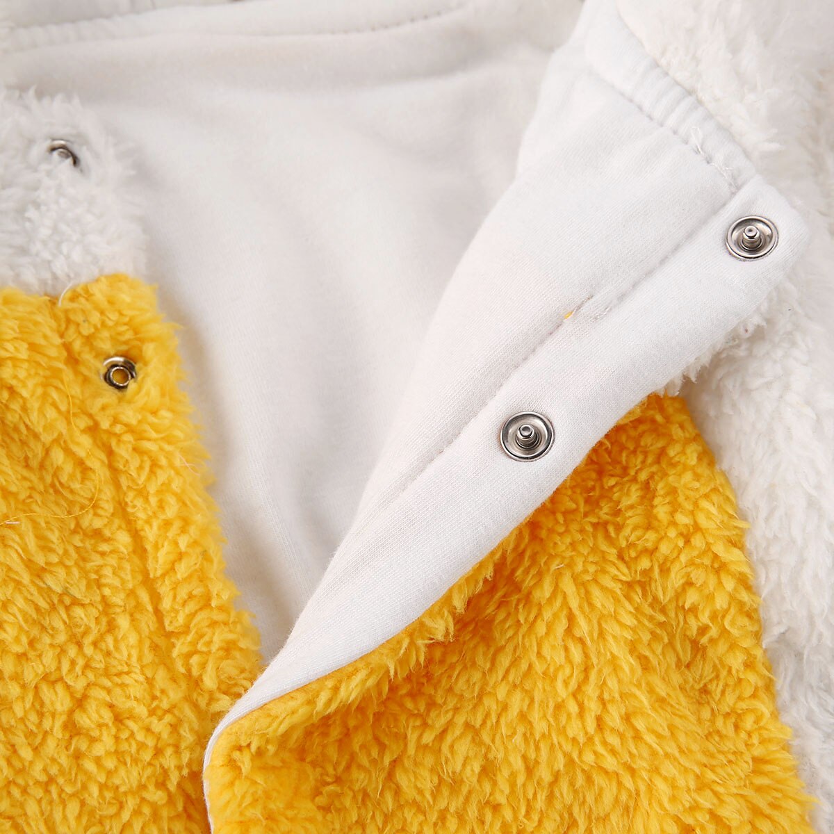 Pudcoco Ons Voorraad 0-24M Winter Baby Baby Jongens Meisjes Warm Cartoon Kip Hoodies Romper Jumpsuit Outfits/