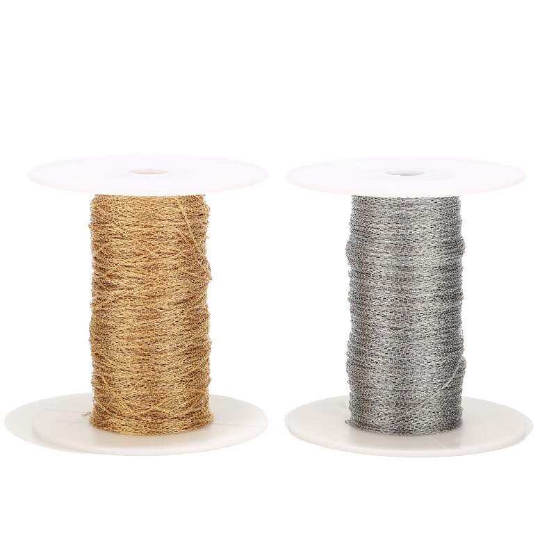 2m rustfrit stål guldperler kabelkæder 0.8mm små rolo kæde smykker finde komponenter