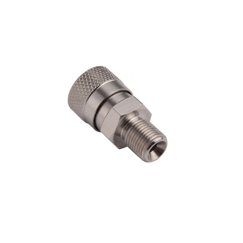 Qupb lynkoblingsstik 1/8 & #39 ;& #39 ; bsp parallel malethread rustfrit stål 4500 pis mærket ptq 001