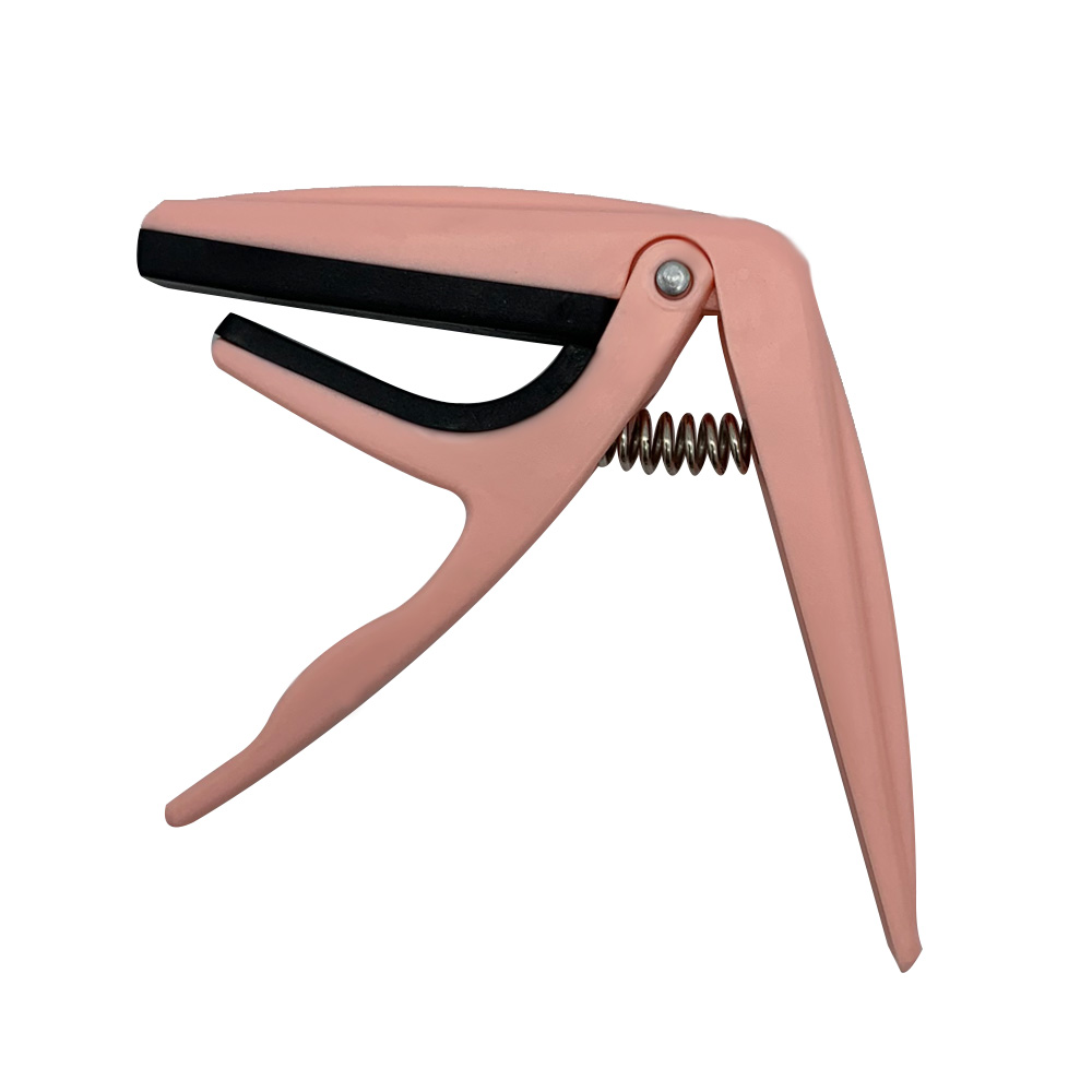 Capo para ukelele, accesorios para ukelele de una sola mano, cambio rápido, de Capotraste &quot;solo para ukelele&quot;: Pink