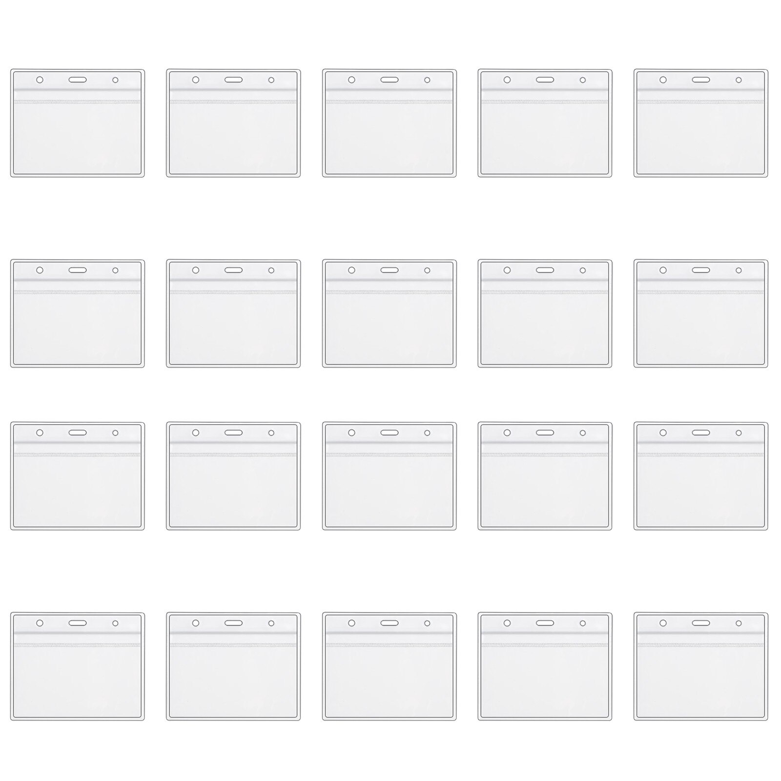 Health Card Vaccine Card Protective Case Waterproof PVC Soft Card Case