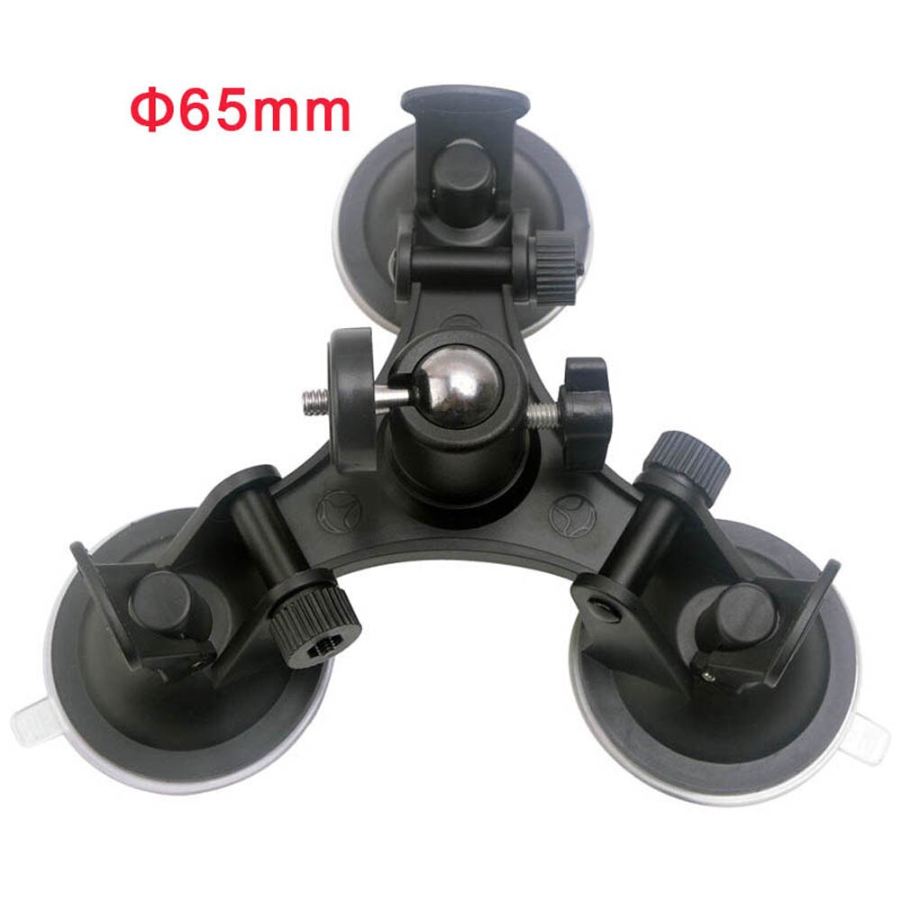 Super Tri-Cup Camera Suction Mount DSLR Action Cam Camcorder Car Wall Mount Holder for GoPro Hero 5/4/3+/3/ SJCAM SJ4000 GDeals: Diameter 65mm