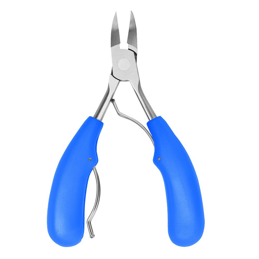 Zehe Nagel Knipser Entfernen Abgestorbene Haut Nagel Korrektur Zangen Eingewachsene Zehennagel Häutchen Schere Rand Cutter Dick Pedikübetreffend Pflege Werkzeug: Blau