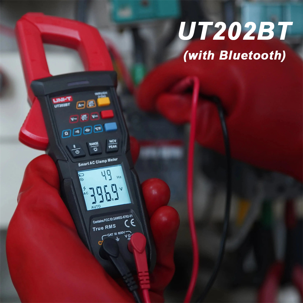 UNI T UT210E UT210D UT202A + UT204 PLUS Stroomtang Ampèremeter Digitale Elektricien Tool Elektrische Tester Multimeter