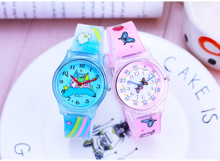 WILLIS Stijlen Mode Meisjes Horloges Silicone Horloge Gemengde Kleuren Lover's Horloges Vrouwen Sport Plastic Klok Kids Horloge