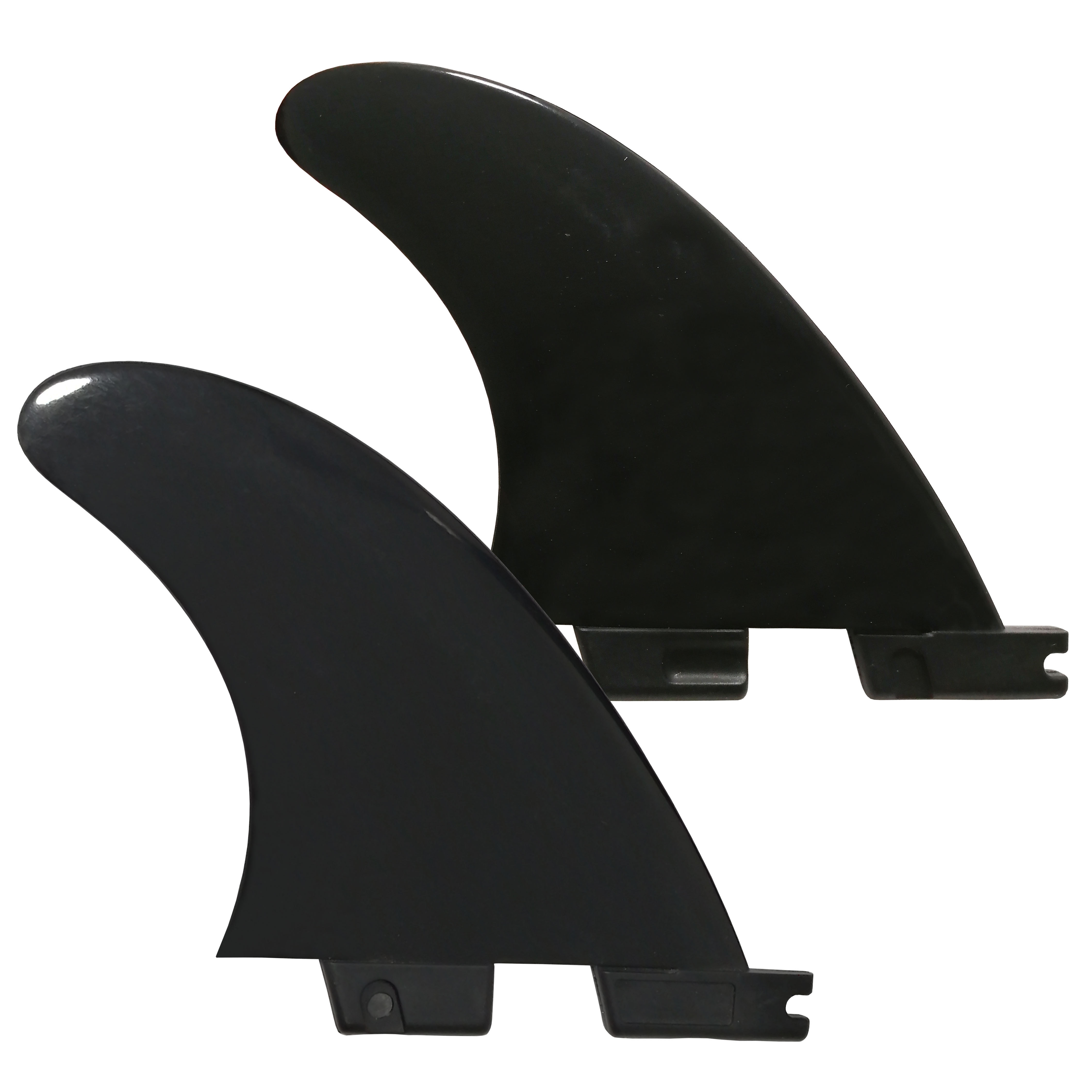 2 Fin/set FCS II Fin Surf Fins Surfboard Fin Surfing Medium Size GL FCS 2 Fin Black