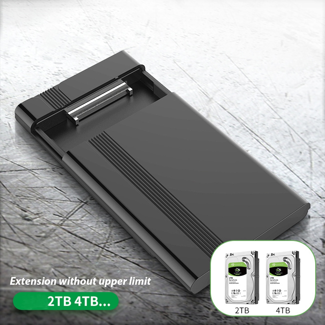 2.5 inch USB 3.0 Mobile Hard Disk Enclosure SATA SSD 1G Second Transmission Hard Disk Enclosure Hard Disk Enclosure