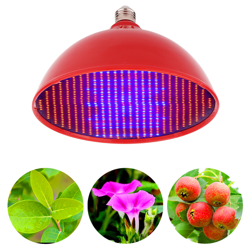 80W Groeiende Lamp 640Red 160 Blauw 2835SMD Rood Wit Shell E27 Led Grow Light Voor Kamerplanten Hydrocultuur Kas led Fitolamp