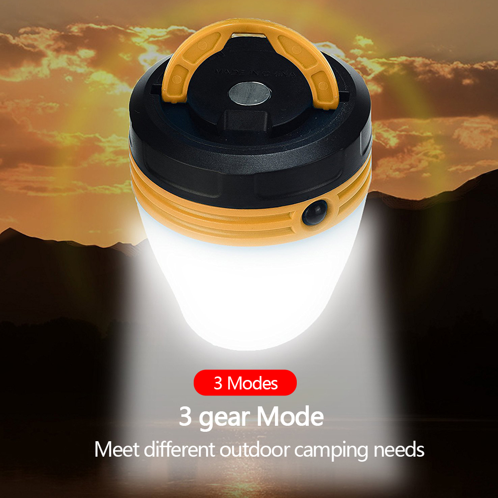 LED Camping Lichter draussen Zelte Lampen mit Magnet Basis Tragbare Hängeleuchte Batterie Lampe Notfall Laterne Camping Liefert