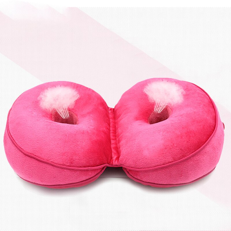 Dual Comfort Orthopedic Cushion Pelvis Pillow Lift Hips Up Seat Cushion Multifunction, for Pressure Relief