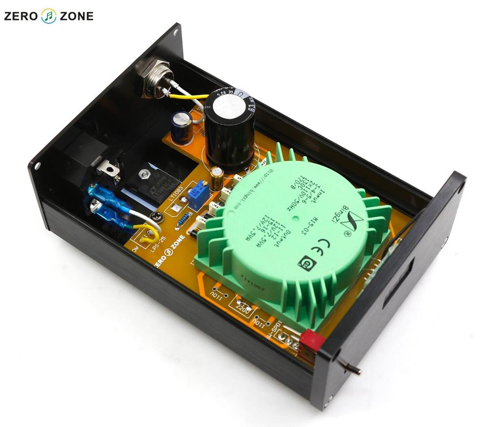 ZEROZONE 15W LPS HIFI Linear Netzteil Kopfhörer DAC Externe Regler Power Versorgung Mit Display DC5V/ DC8V / DC9V /DC12V