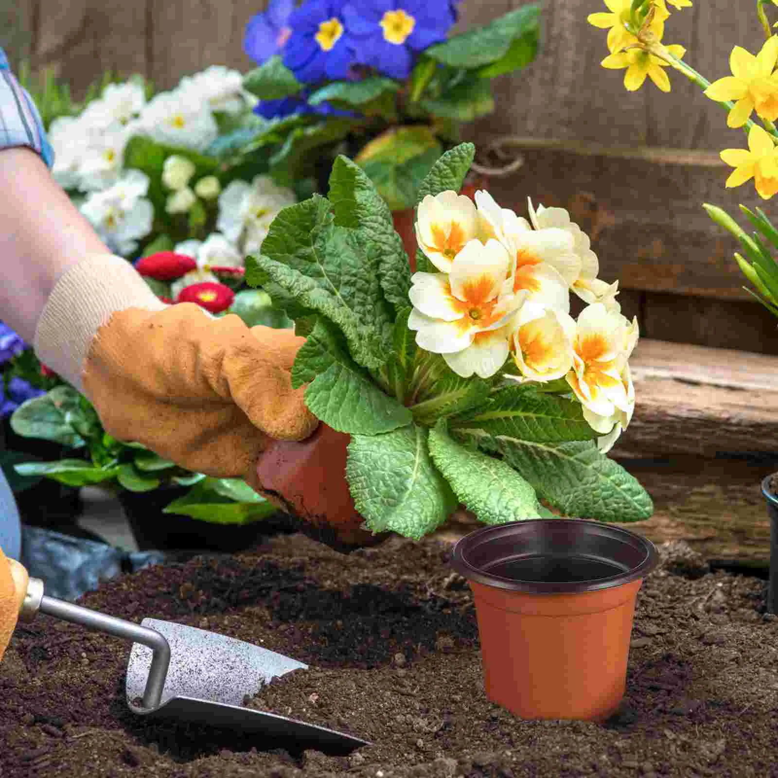 100 stuks plantenpotten bloem plantenbak binnen bloemen planten tuin wastafels containers