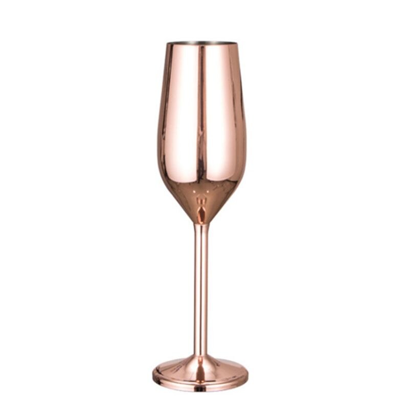 Rostfritt stål vinglas bägare champagne bägare cocktailglas whisky bägare