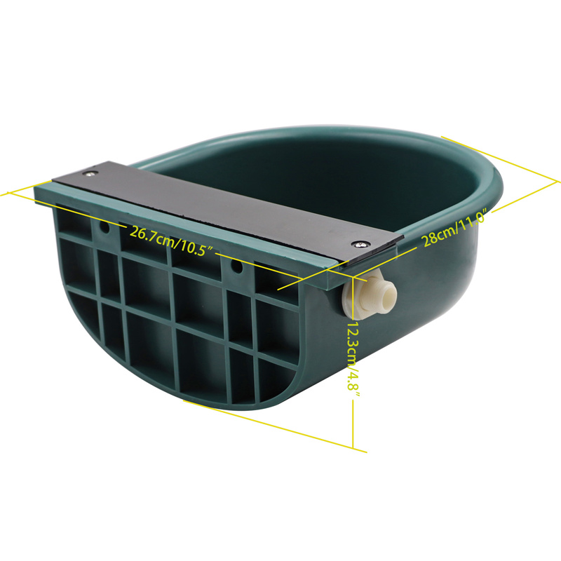 Koe Vee Automatische Drinker Kom Groene Waterer Feeder Voor Koe Paard Grote Boerderij Dieren Voeden Eqipment