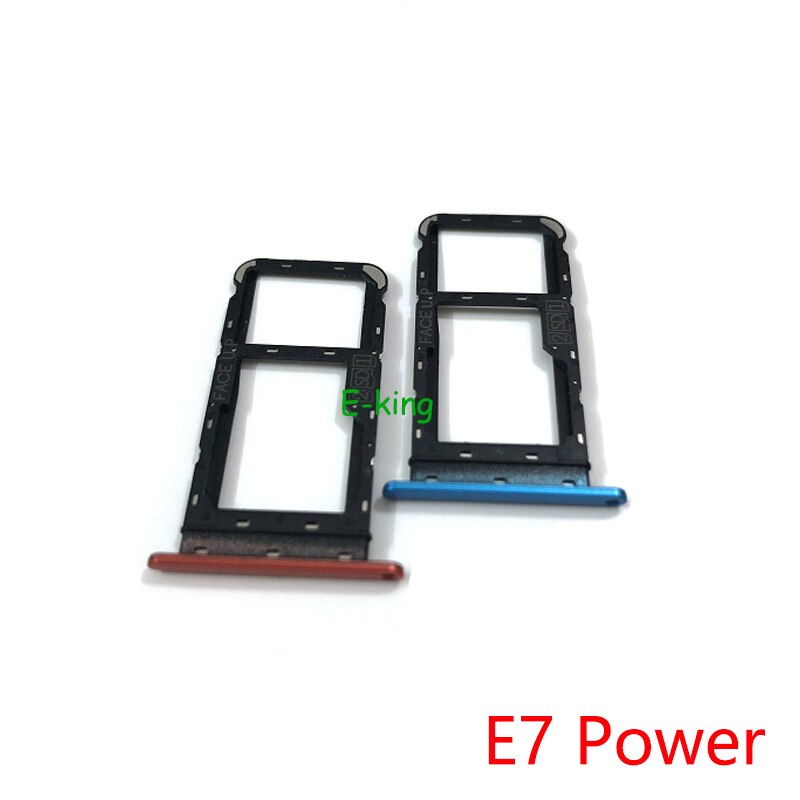 Voor Motorola Moto E7 Power Sim Card Slot Lade Houder Sim Card Reader Socket