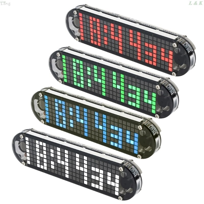 DS3231 Multifunction Alarm Clock LED Dot Matrix Animation Effects DIY Kit