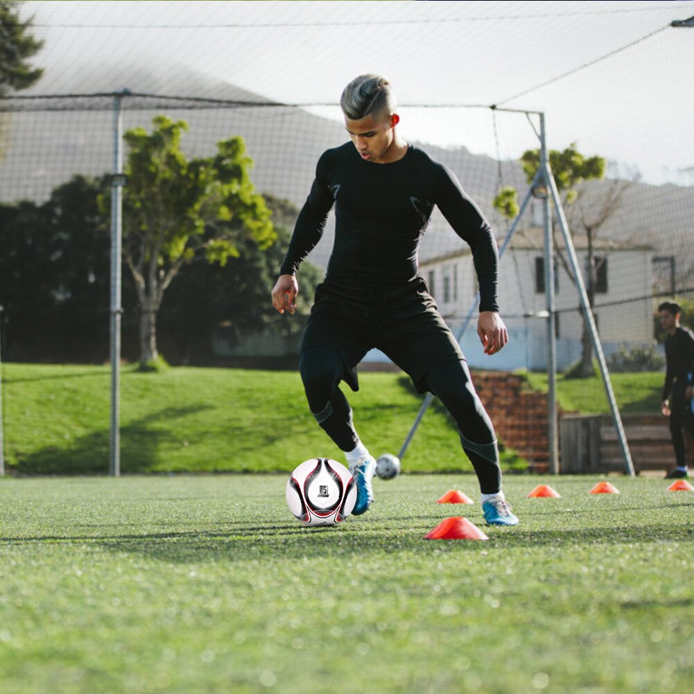 Sports League Training Balls Size 5 Football Anti-crack Soccer Teams Match Training Balls for Student Adults