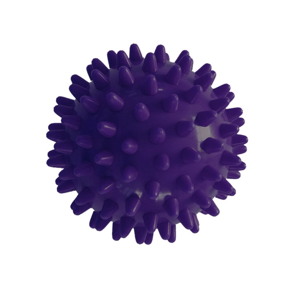 Massage Muscle Relaxation PVC Shaft Foot Massage Roller Plantar Fascia Ball Name: Purple