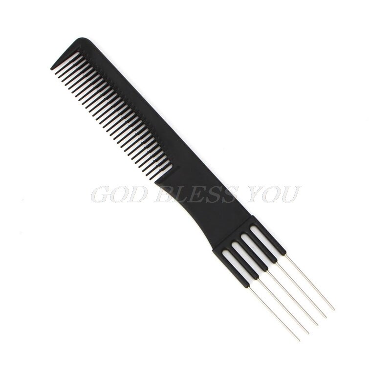 Brosse à cheveux queue de Rat, brosse à dents fines en métal, Style , directe: 62