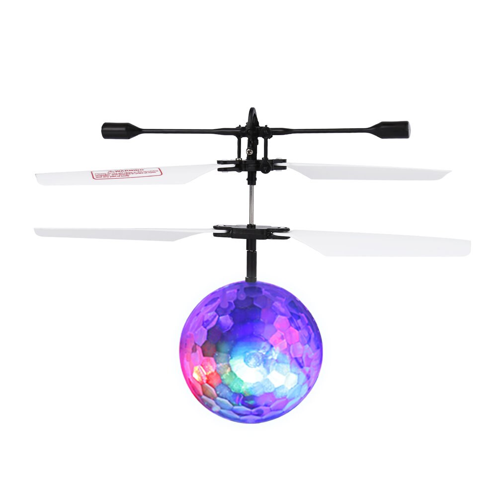 Induction Flying Ball RC infrared Induction Helicopter Ball Built-in Music Shinning LED Lighting for Kids Easy to Play