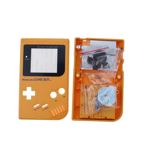 5 Set Full Housing Shell for Game Classic Boy GB DMG Console Full Parts Replacement Housing Shell Cases For GB: F