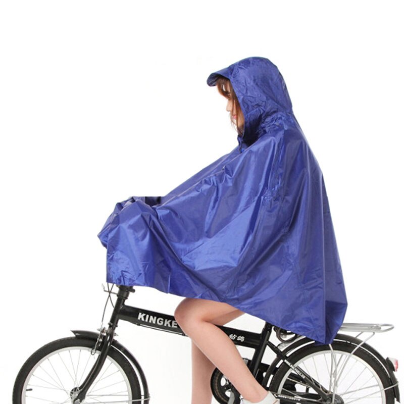 Mænd og kvinder udendørs lette cykler ridning regnfrakker voksne cykling regntæt ponchos zza 002